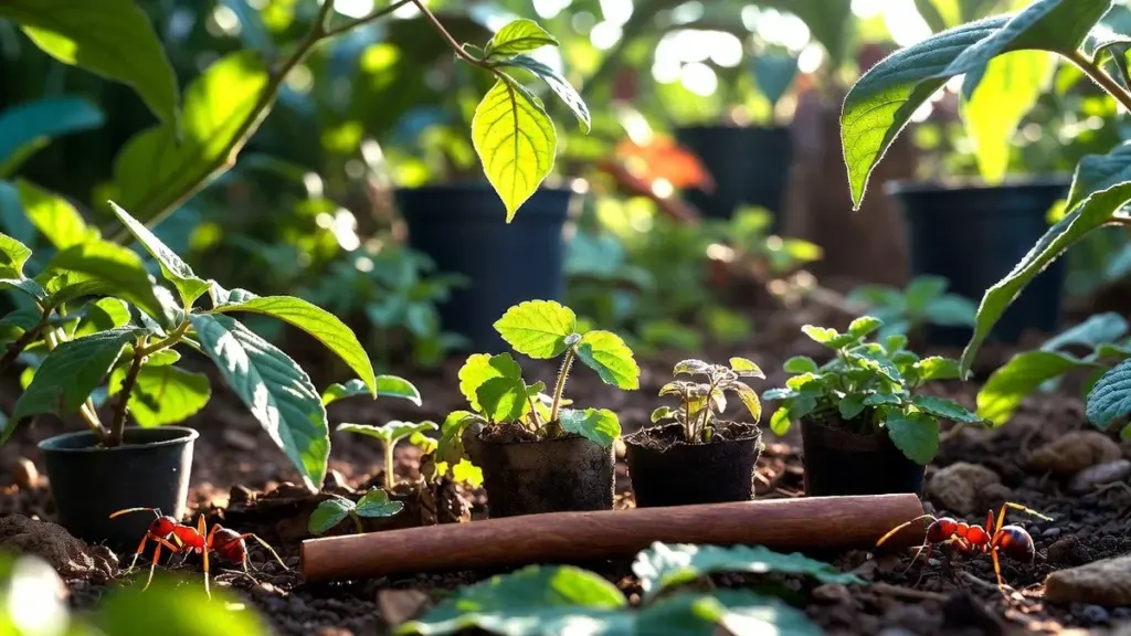 Beskyt Dine Planter mod Myrer med Naturlige Midler