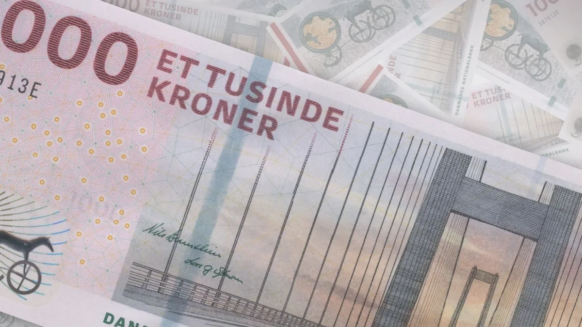 1.000-kronesedler og ældre seddelserier er værdiløse: Det melder Nationalbanken nu
